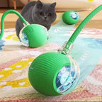 Jouet interactif pour chat, boule roulante