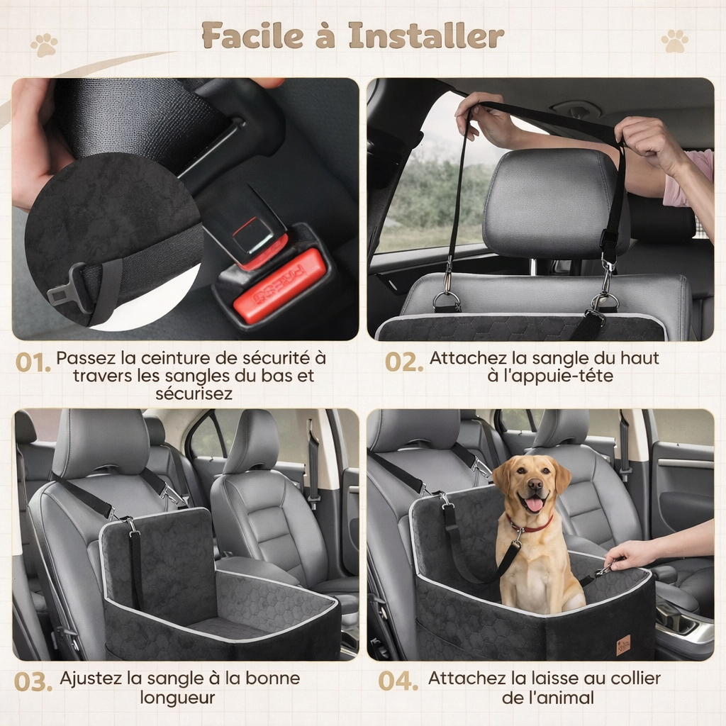 Le Copilote - Siège Auto Apaisant & Sécurisé