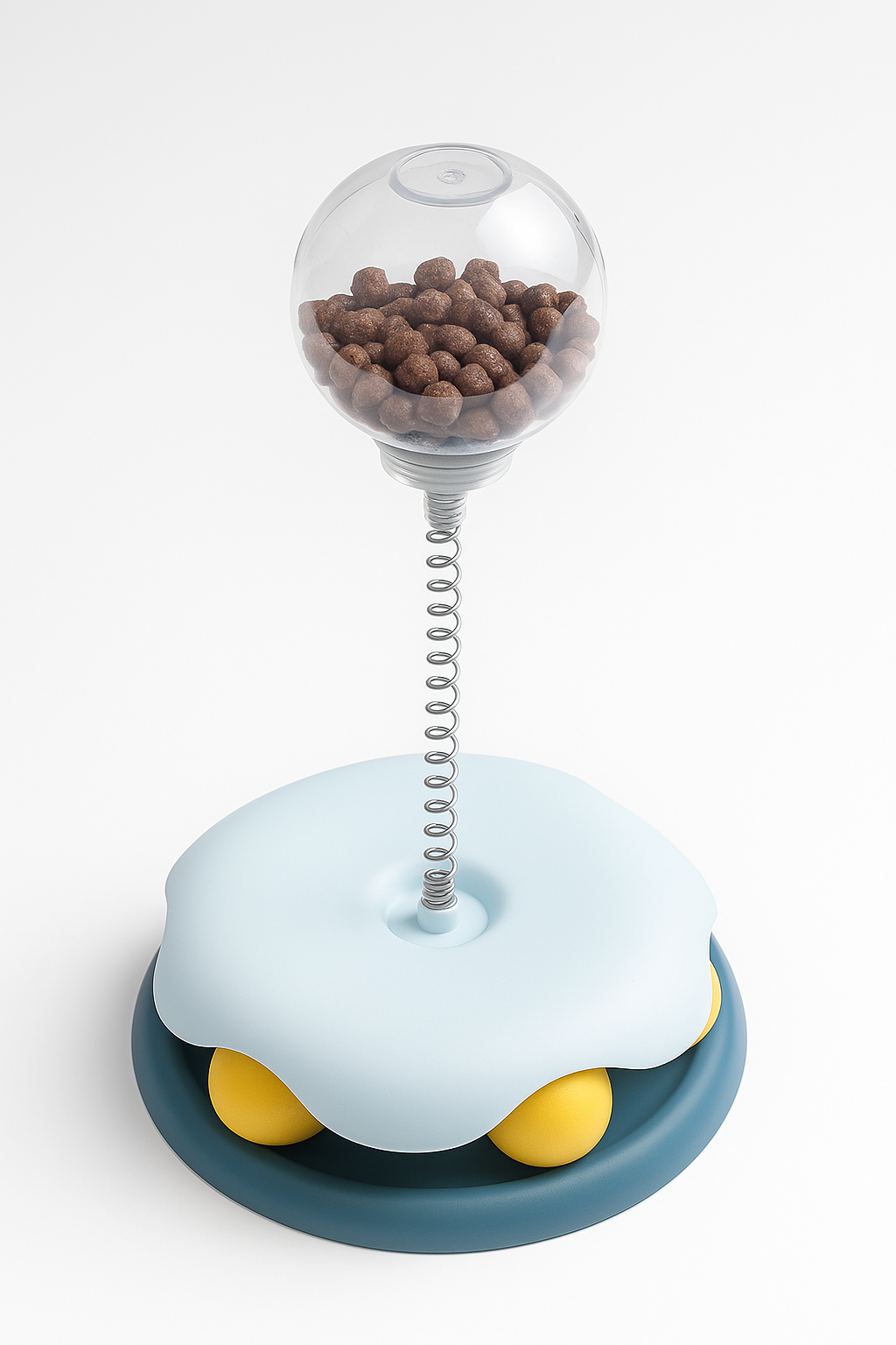 Jouet distributeur de croquettes pour chat