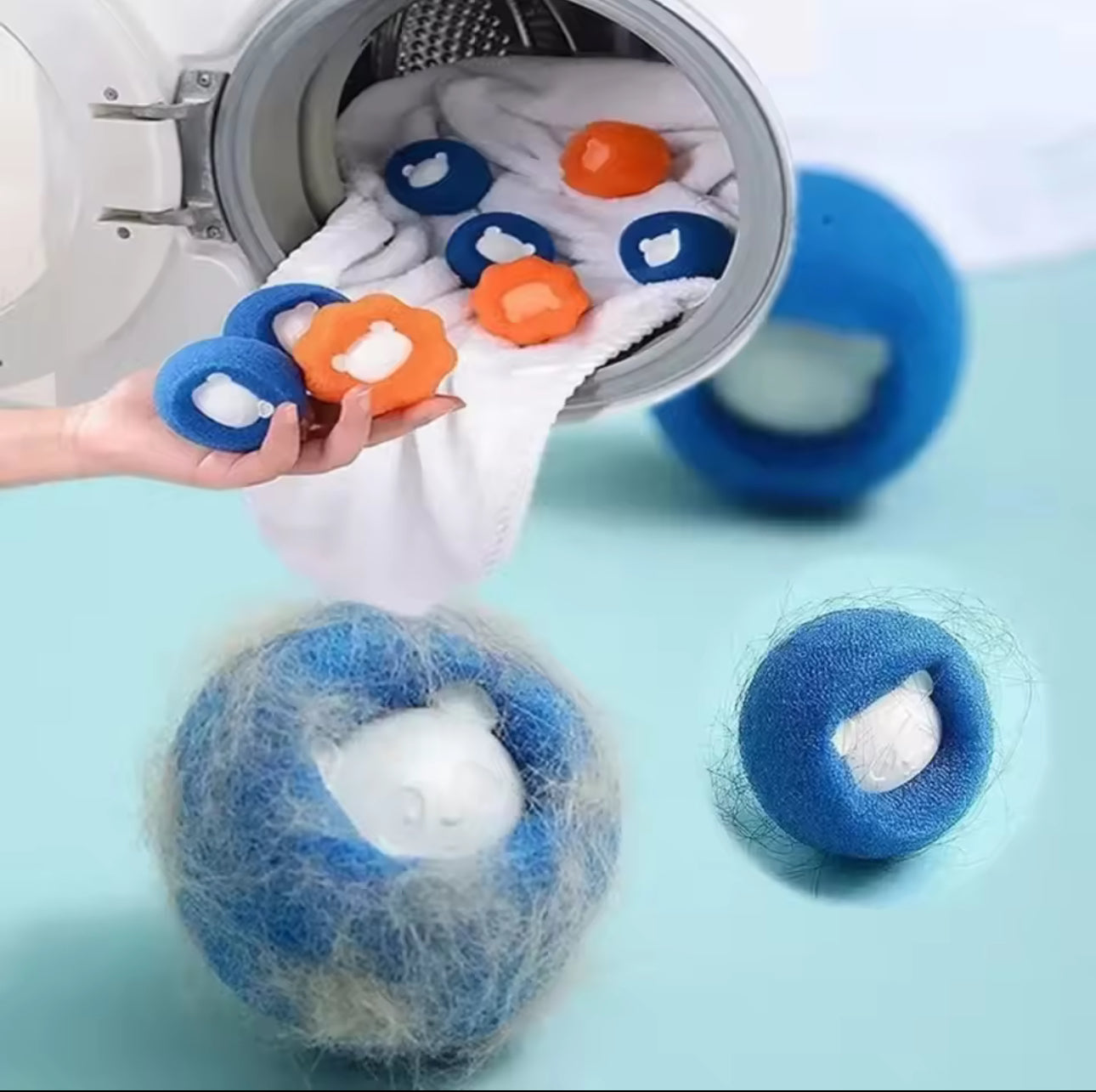 Boule à lessive pour poils